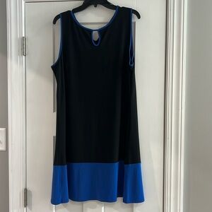 Sleeveless classy dress; very comfortable and flattering!